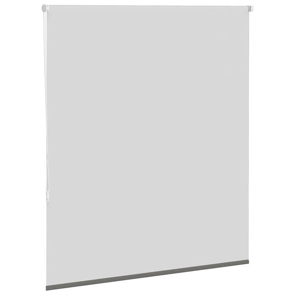 vidaXL Roller Blind Grey Polyester 55.1 x 59.1 in Adjustable Armrests