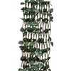 vidaXL Willow Trellis Fences 5 pcs with Artificial Leaves 70.9"x23.6"