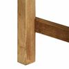 vidaXL Console Table Brown 110 x 35 x 76 cm Solid Reclaim wood
