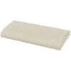 vidaXL Napkin Set of 100 Cream 100% Polyester 19.7 x 19.7 in