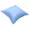 vidaXL Pool Pillow Set of 2 Blue PVC 43.3 in x 43.3 in