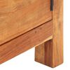 vidaXL TV Cabinet Natural Wood Solid Acacia Wood Medium TV Cabinet