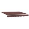 vidaXL Retractable Awning Brown