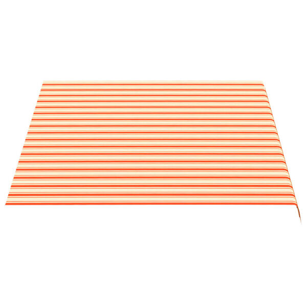 vidaXL Replacement Awning Fabric Yellow and Orange