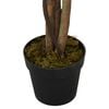 vidaXL Artificial Ficus Tree Green PEVA leaves Medium Decorative Inlays