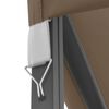 vidaXL Gazebo Taupe Polyester Spacious Gazebo Rectangular