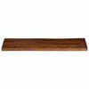 vidaXL Table Top Varied Solid Reclaimed Wood 27.6 x 7.9 x 1.0 in Tough