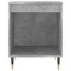 vidaXL Bedside Cabinet Concrete Grey Engineered wood, Metal Medium