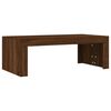 vidaXL Coffee Table Brown Oak Engineered Wood Medium Modern