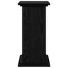 vidaXL Display Stand Black Oak 31 x 30 x 60 cm Engineered wood