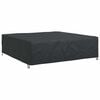 vidaXL Furniture Cover Plain Black 102.36 x 102.36 x 35.43 in 600D