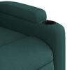 vidaXL Electric Stand Up Massage Recliner Chair Dark green