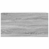 vidaXL Bathroom Wall Cabinet Grey Sonoma Engineered Wood