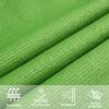 vidaXL Sun Sail Light Green HDPE (high-density polyethylene)