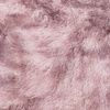 vidaXL Shaggy Rug Dusty Pink 100% Polyester 118.1x78.7 in Foldable Rug