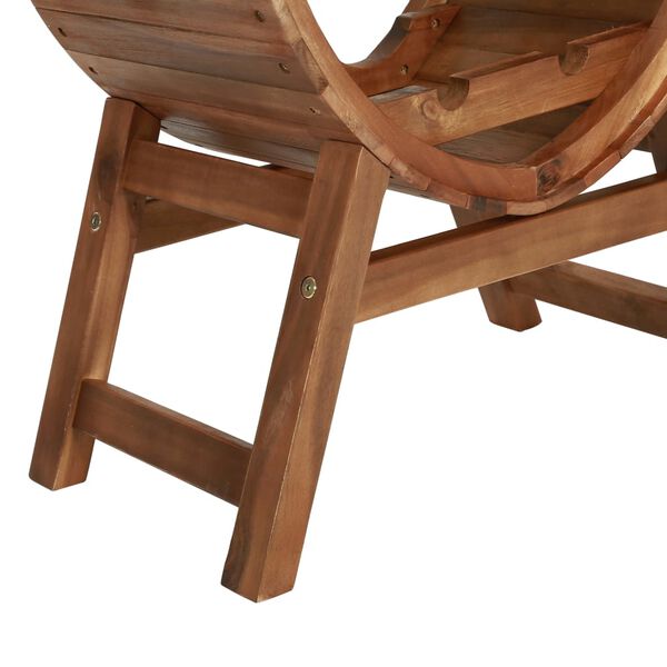 vidaXL Wine Rack 13 Bottles Solid Acacia Wood