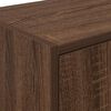 vidaXL Garage Wall Cabinet Brown Oak Engineered Wood