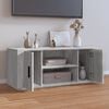 vidaXL TV Cabinet Grey sonoma Engineered Wood Medium TV Cabinet