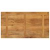 vidaXL Table Top 47.2"x23.6"x1" Rectangular Solid Wood Mango
