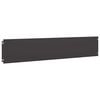vidaXL Lawn Edgings 10 pcs Black 7.9x40.6" Cold-rolled Steel