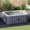 vidaXL Pool Ground Cloth Light Gray 118.1"x86.6" Polyester Geotextile