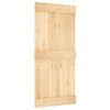 vidaXL Door NARVIK 37.4"x82.7" Solid Wood Pine