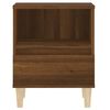 vidaXL Bedside Cabinet Set of 2 Brown oak