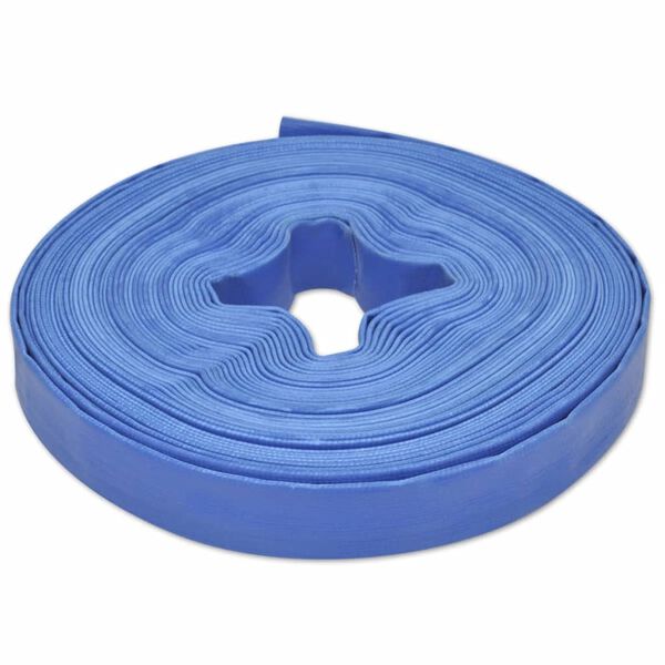vidaXL Flat Hose 82.0 ' 1" PVC Water Delivery