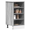 vidaXL Bottom Cabinet Gray Sonoma Engineered wood Standard