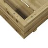 vidaXL Garden Planter Natural Pine Vacuum pressure treated pinewood