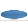 Bestway Solar Pool Cover Blue Polyethylene Fits pools up to 180.3 in wide