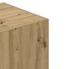 vidaXL Wardrobe Artisan Oak Engineered Wood Large Wardrobe Rectangular