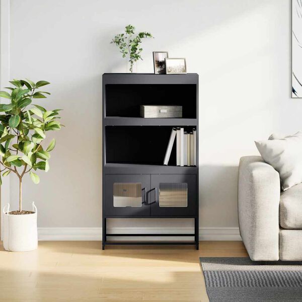 vidaXL Highboard Anthracite Cold-rolled steel Medium Highboard