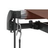 vidaXL Retractable Awning Brown, Anthracite
