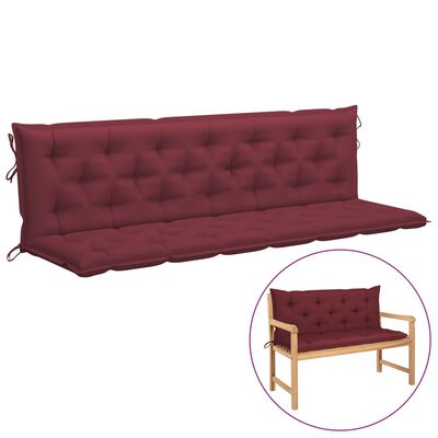 vidaXL Cushion for Swing Chair Wine Red 78.7 Fabric"