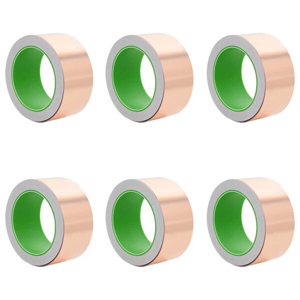 vidaXL Copper Tape 6 pcs Copper 787.40 x 1.97 in Copper