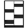 vidaXL Room Divider Black Engineered wood 39.4 in x 13.0 in x 53.1 in