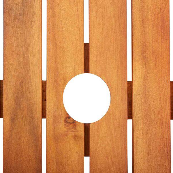 vidaXL Garden Dining Set Acacia Wood Natural Solid Acacia wood Standard