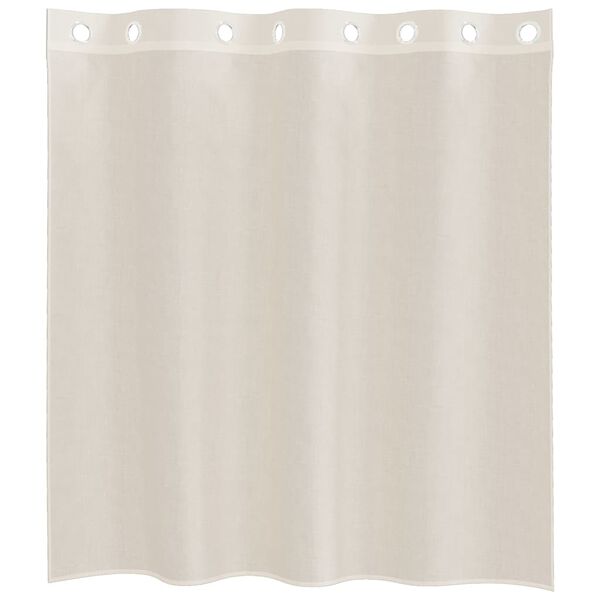 vidaXL Voile Curtains with Grommets 2 pcs Cream 55.1x55.1"