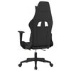 vidaXL Gaming Chair Black and light green