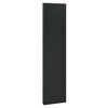 vidaXL 4-Panel Room Dividers 2 pcs Black 63"x70.9" Steel