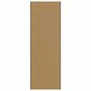 vidaXL Doormat Other Cream and Black 120 x 350 cm Polyamide and PVC