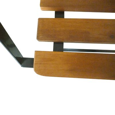 vidaXL Folding Patio Bench 44.1" Solid Wood Acacia