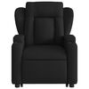 vidaXL Electric Stand Up Massage Recliner Chair Black Fabric