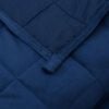 vidaXL Weighted Blanket Blue