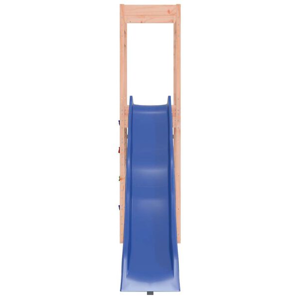 vidaXL Outdoor Playset Douglas wood, Blue slide