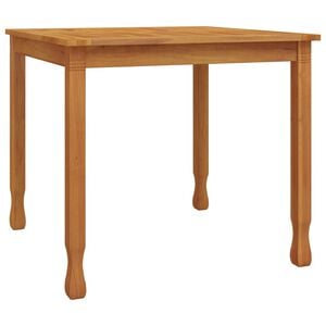 vidaXL Dining Table Teak Solid teak wood Small Durable Dining Table