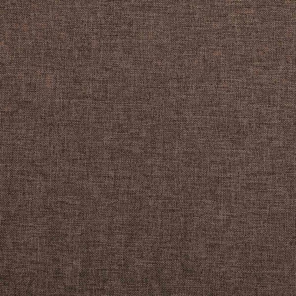 vidaXL Linen-Look Blackout Curtains with Grommets 2pcs Taupe 140x96.5 "