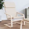 vidaXL Relaxing Chair Cream