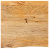 vidaXL Table Top Natural Solid mango wood 15.7 x 15.7 in Durable